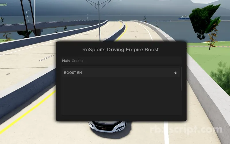 Driving Empire: Speed Boost - Driving Empire script preview