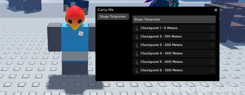 Carry Me: Stage Teleporter - Carry Me script preview