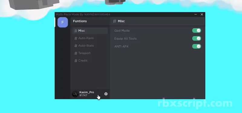 Saber Simulator[God mode/equip all tools/Anti Afk] - Saber Simulator[God mode/equip all tools/Anti Afk] script preview