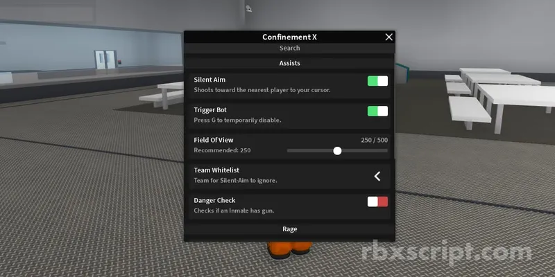 Prison Life: Aimbot, Silent Aim, Esp - Prison Life script preview