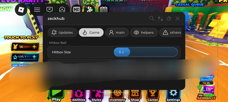 A good script for Volleyball legends with interesting features - Volley Ball Legends script preview