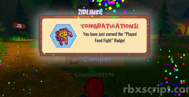Camp Bonkers: Give all badges - Camp Bonkers script preview