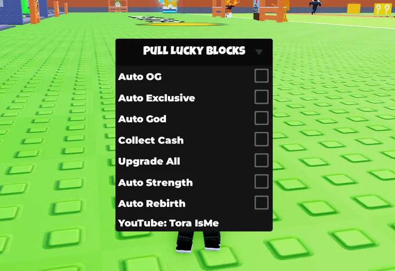Cool script for Pull Lucky Blocks on Auto OG - God - Exclusive, Collect Cash, Upgrade All, Auto Strength and Auto Rebirth - Unknown script preview