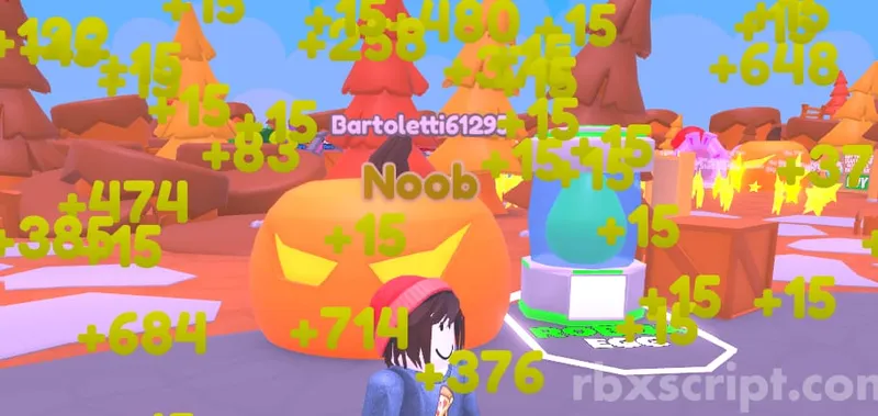 Rank Simulator: Auto Collect Halloween Candycorn - Rank Simulator script preview