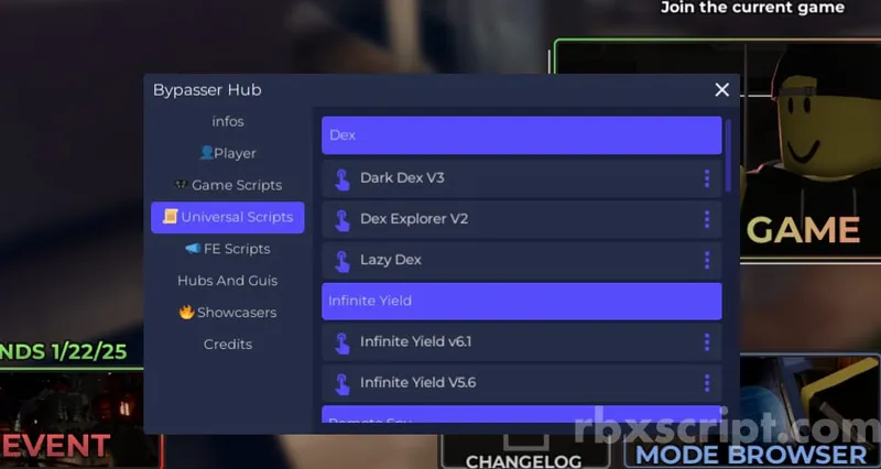 Roblox: Universal Script - Roblox script preview