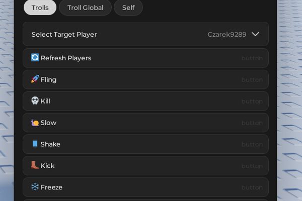 Comet's Troll GUI - IQ Test Laser Tower 🧠 script preview