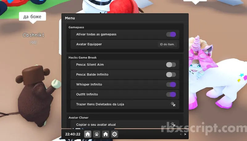 MeepCity: Free Gamepass, Fishing Silent Aim, Fishing unlimited bucket size - MeepCity script preview