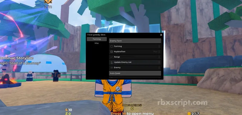 Dragon Soul | Anime Adventure: Auto Farm, Auto Quests, Auto Upgrade - Dragon Soul | Anime Adventure script preview