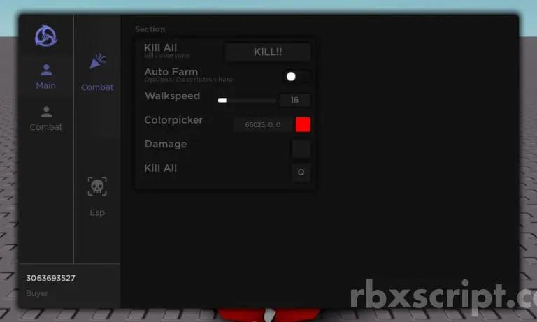 Hydra Hub UI - Hydra Hub UI script preview