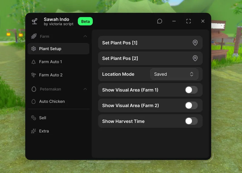 Cool script for SAWAH Indo on Plant Setup, Farm Auto 1 - 2 and more - SAWAH Indo Script script preview