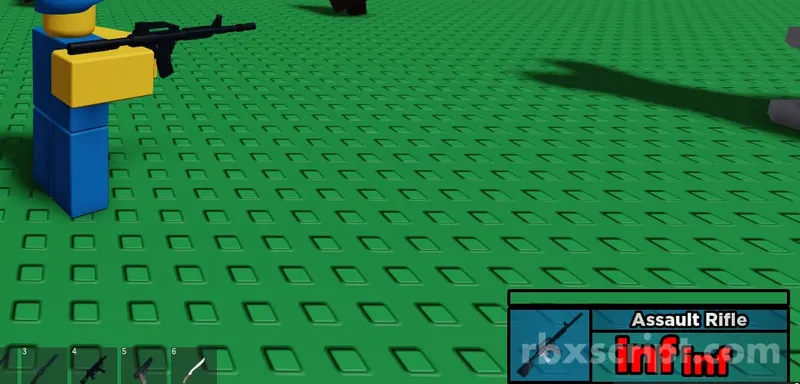 The Battle Bricks: RGB: Inf Ammo - The Battle Bricks script preview