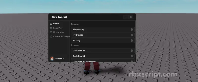 Universal Hub for Devs - Universal script preview
