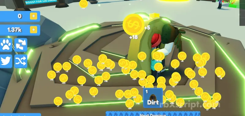 Dominus Lifting Simulator: Auto Clicker - Dominus Lifting Simulator script preview