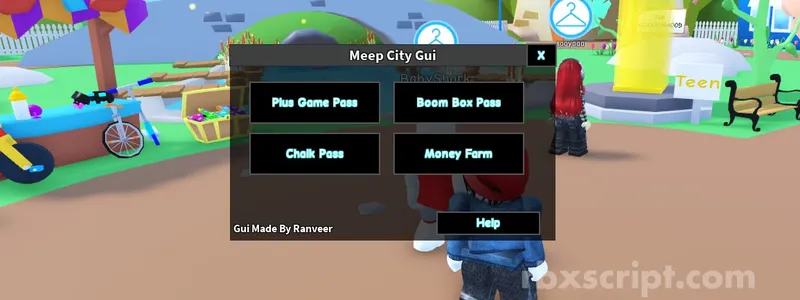 MeepCity: Auto Farm, Plus Game Pass, Boombox Pass - MeepCity script preview