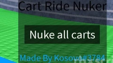 cart ride around nothing: Nuker Server - cart ride around nothing script preview