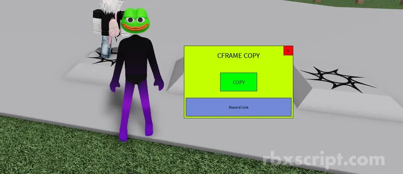 Universal CFrame Copy - Universal script preview