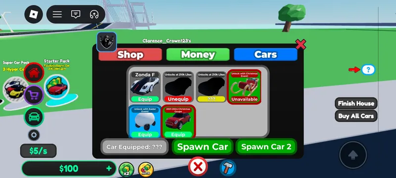 Small script for unlock all cars and houses! - Unknown script preview