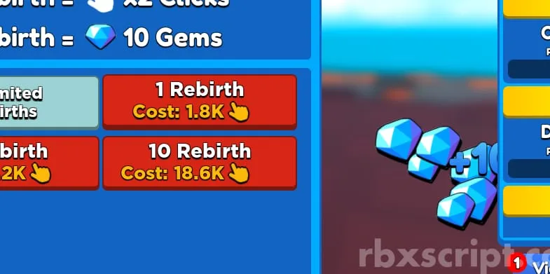 Reaper Clicker: Auto Rebirth - Reaper Clicker script preview