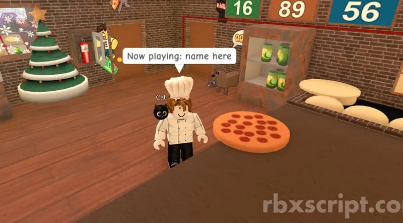 Work At A Pizza Place: Sing Script &amp; Chat Hide Method - Work At A Pizza Place script preview