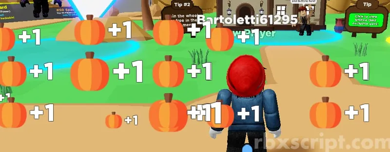 Clicker Simulator: Auto Pickup Pumpkins - Clicker Simulator script preview