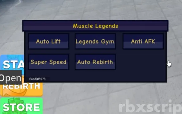 Muscle Legends [Auto Lift, Legends Gym, Anti AFK] - Muscle Legends [Auto Lift, Legends Gym, Anti AFK] script preview