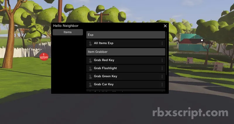 Hello Neighbor full game: Grab All, Items Esp - Hello Neighbor full game script preview