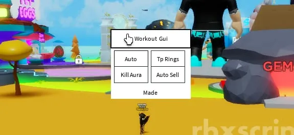 Workout Island [Kill Aura, Auto, Auto Sell] - Workout Island [Kill Aura, Auto, Auto Sell] script preview