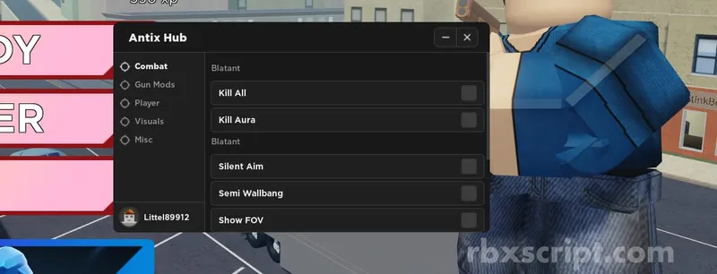 Arsenal: FOV, Silent Aim, Killaura - Arsenal script preview