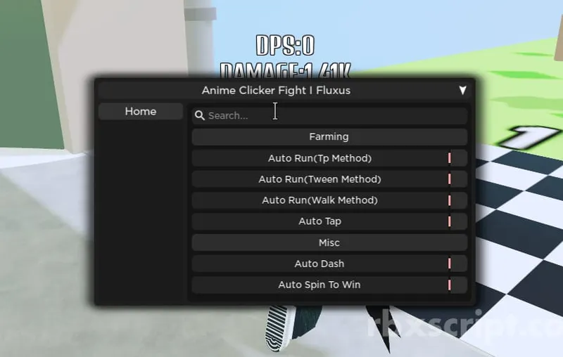 Anime Clicker Fight: Auto Run, Auto Tap, Auto Dash - Anime Clicker Fight script preview