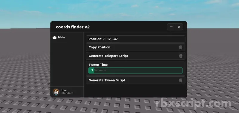 Coords Finder V2 - Coords Finder V2 script preview