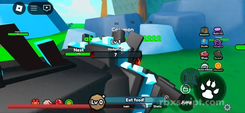 Animal Evolution Simulator: Auto Monster - Animal Evolution Simulator script preview