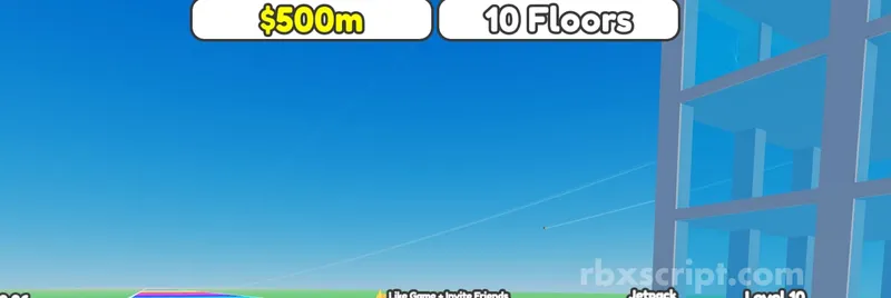 SKYDIVE Off A TOWER: Inf Money - SKYDIVE Off A TOWER script preview