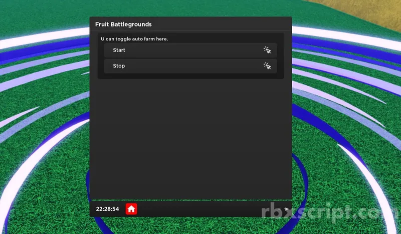 Fruit Battlegrounds: Start Auto Farm, Stop Auto Farm - Fruit Battlegrounds script preview