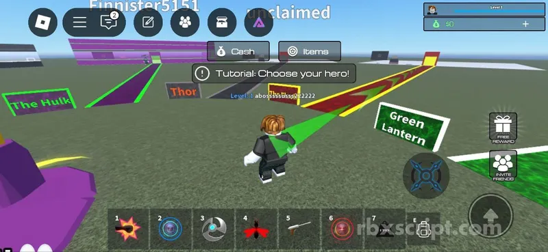 Super Hero Tycoon: All Gears - Super Hero Tycoon script preview