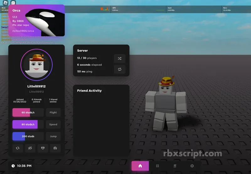 Universal: Fly, Noclip, Inf Yield, CMD-X - Universal script preview