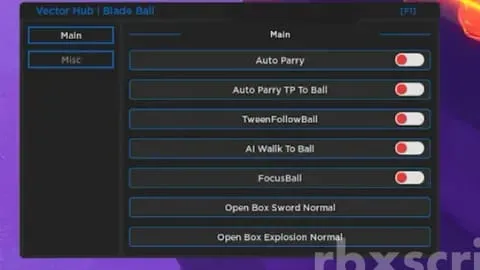 Blade Ball: Auto Parry, Tp To Ball Parry, Ai Walk Mobile Script - Blade Ball script preview
