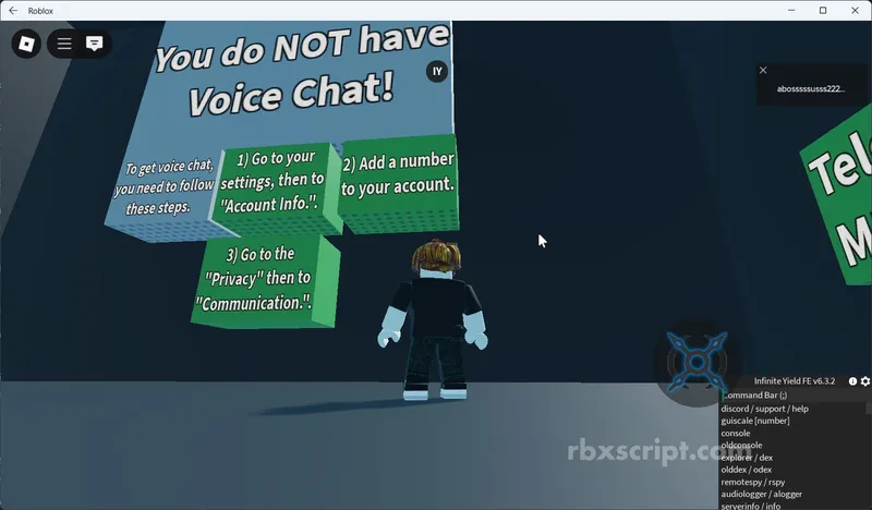 Mic Up: Fling Players - Mic Up script preview