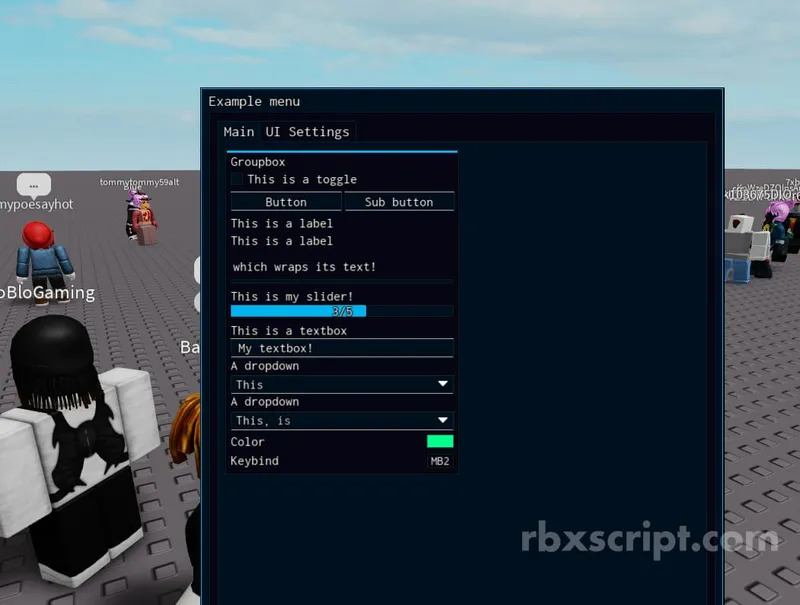 Roblox: Library - Roblox script preview