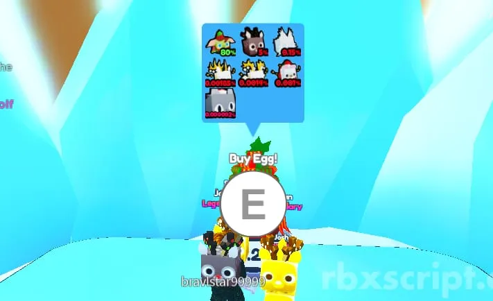 Pet Simulator X [Show Pet Hidden Chances] - Pet Simulator X [Show Pet Hidden Chances] script preview