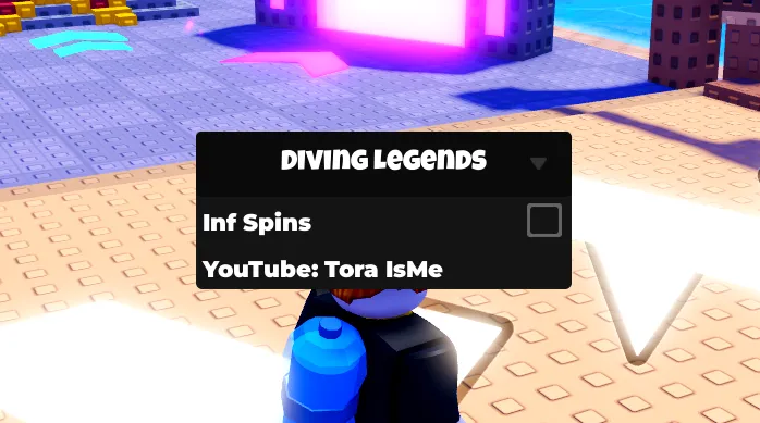 Cool script for Diving Legends on Inf Spins - diving legends script preview