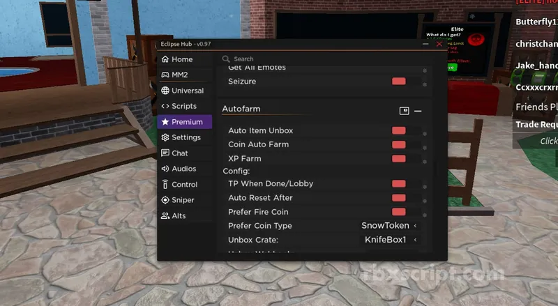 Murder Mystery 2: Auto Farm, Coin Farm, Esp - Murder Mystery 2 script preview
