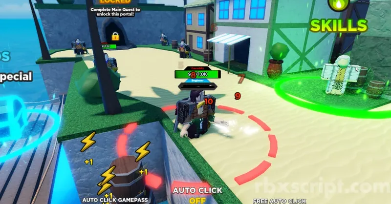 Anime Souls Simulator: V2 Auto Farm - Anime Souls Simulator script preview