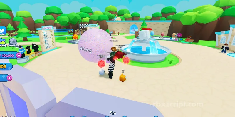 Bubble Gum Simulator INFINITY: Head Sit - Bubble Gum Simulator INFINITY script preview