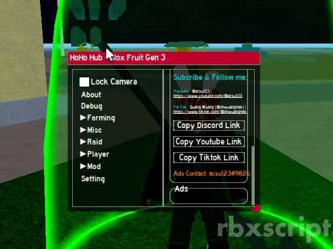 Blox Fruits: Auto Farm, Auto Farm Mob, Auto Quest - Blox Fruits script preview