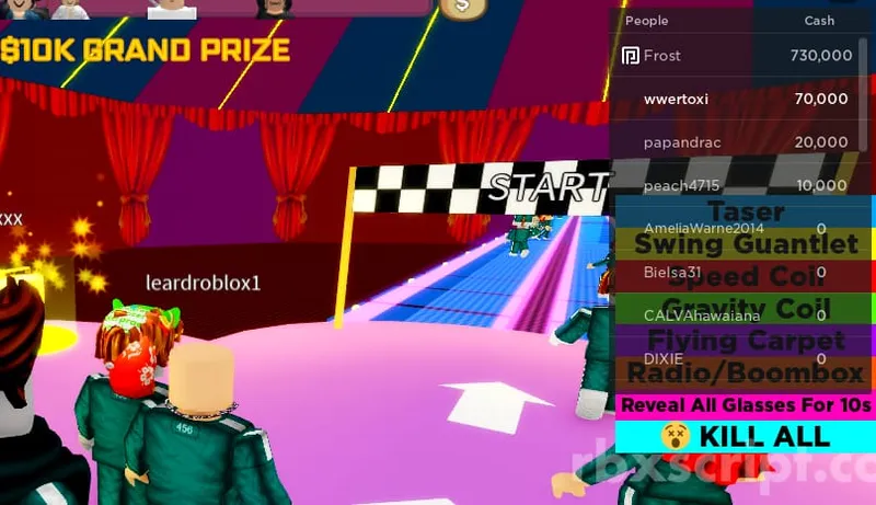 Impossible Glass Bridge Obby! [Auto Farm Cash] - Impossible Glass Bridge Obby! [Auto Farm Cash] script preview